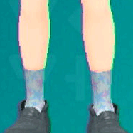 ほしがらクルーソックス(ホワイト)画像