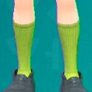 スポーツハイソックス(ネオンイエロー)画像