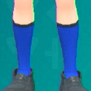 ハイソックス(ブルー)画像