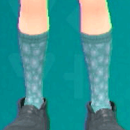 はながらハイソックス(グリーン)画像