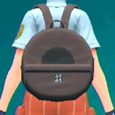 キャンバスリュック(ブラウン)画像