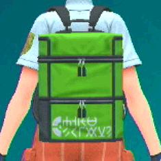 スポーツリュック(グリーン)画像