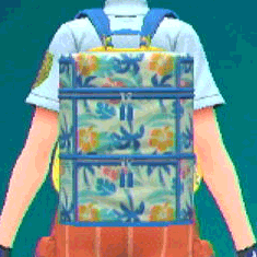 スポーツリュック(フラワーA)画像