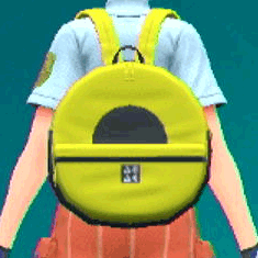 キャンバスリュック(イエロー)画像