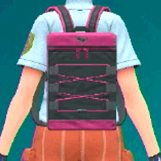 ナイロンリュック(ピンク)画像