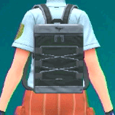 ナイロンリュック(グレー)画像