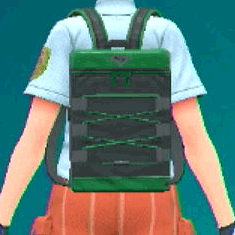 ナイロンリュック(グリーン)画像