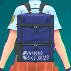 スポーツリュック(ネイビー)画像