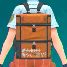 スポーツリュック(オレンジ)画像