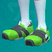 ハイテクスニーカー(グリーン)画像