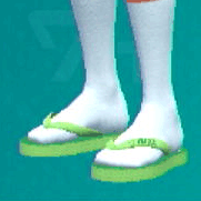 ビーチサンダル(グリーン)画像