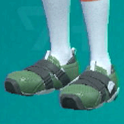 ハイテクスニーカー(カーキ)画像