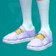 ローカットスニーカー(パステルパープル)画像