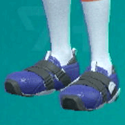 ハイテクスニーカー(ネイビー)画像