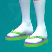 ビーチサンダル(パープル)画像