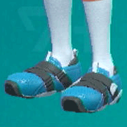 ハイテクスニーカー(ターコイズ)画像