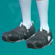 ハイテクスニーカー(ブラック)画像