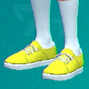 ローカットスニーカー(イエロー)画像
