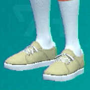 ローカットスニーカー(ベージュ)画像