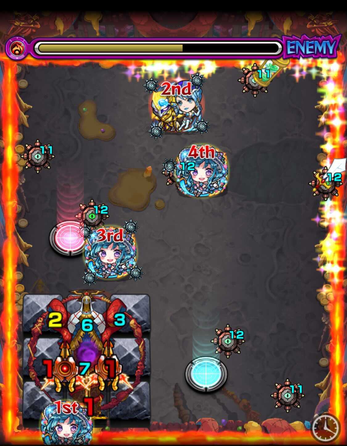 ステージ2クロスドクロ処理後