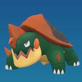 カジリガメの色違いの見た目