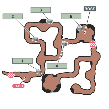 1stだけの世界のマップ