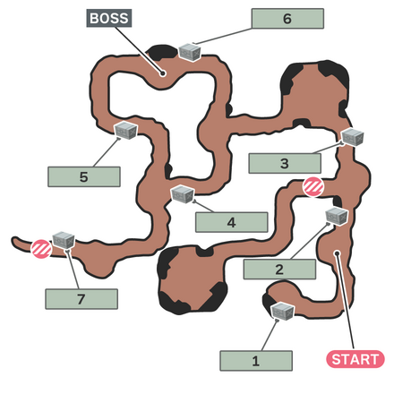 ウータイ精鋭部隊のマップ