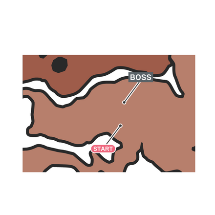 君臨する神のマップ