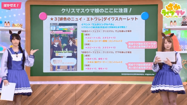 イベント効果が分岐