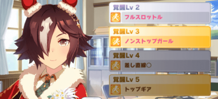 クリスマスウオッカ覚醒スキル