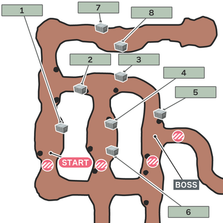 ジェネシスの情熱のマップ