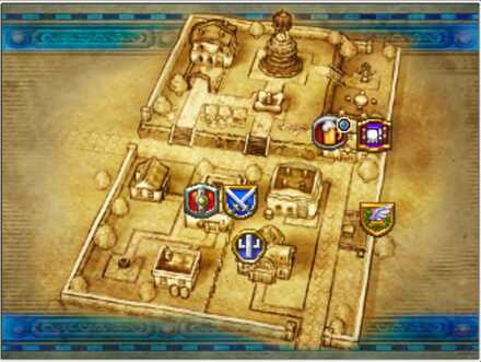 リートルードの町の全体図