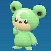 ヒメグマの色違いの見た目