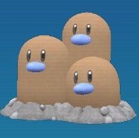 ダグトリオの色違いの見た目