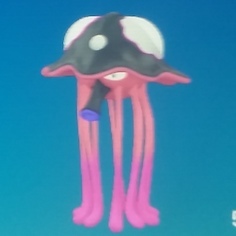 リククラゲの色違いの見た目