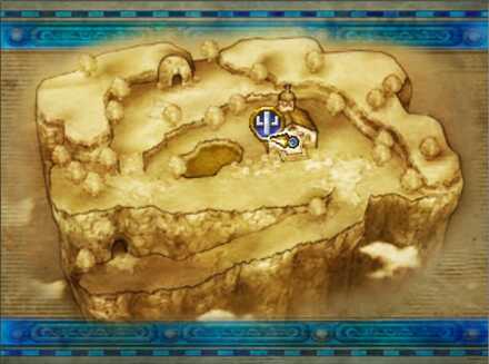 山頂の教会の全体図