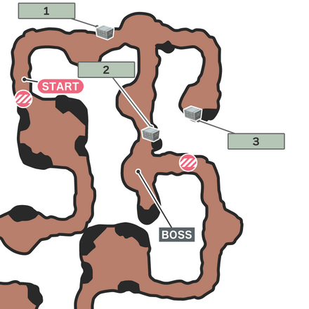 また予告状のマップ