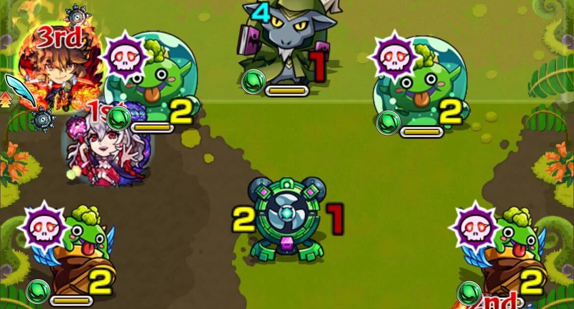 ドクロを倒して内部弱点を出現させよう