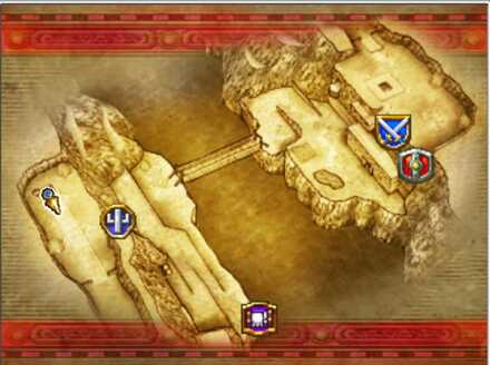 聖風の谷のマップ（過去）