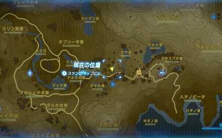 ジター・サミの祠の場所マップ詳細