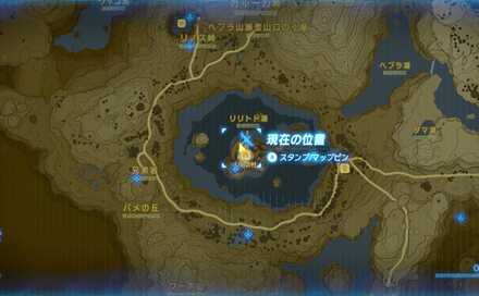 ミョス・シノの祠の場所マップ詳細