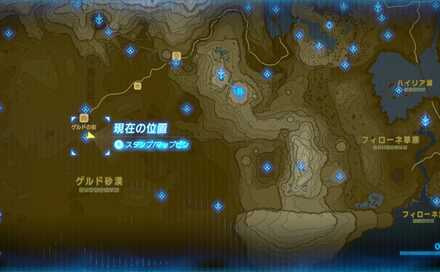 ラキュ・ウロの祠の場所マップ詳細