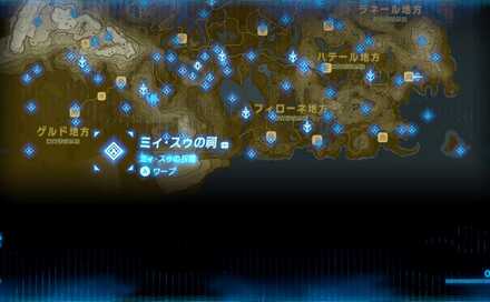 ミィ・スウの祠の場所マップ