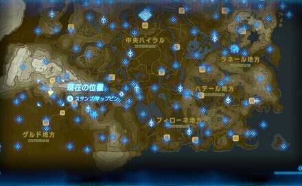 ササ・カイの祠の場所マップ