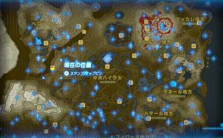 キハ・ウの祠の場所マップ