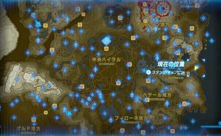 シ・ヨタの祠の場所マップ