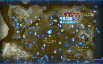 ダ・チョカヒの祠の場所マップ