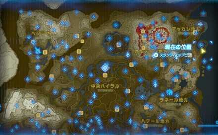 リター・ズモの祠の場所マップ