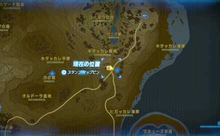 ツツア・ニマの祠の場所マップ詳細