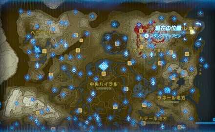 ツツア・ニマの祠の場所マップ